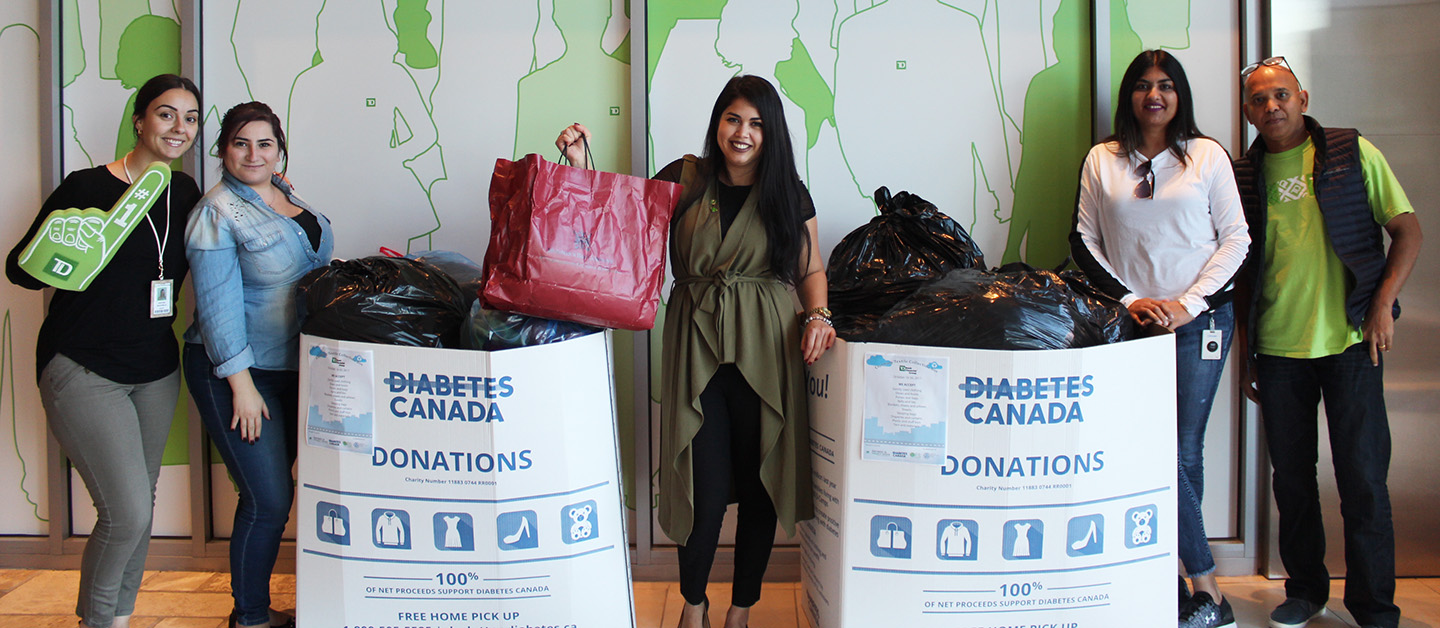 TD employees take part in recycling drive