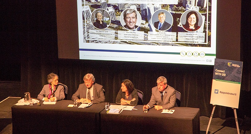 speakers at Partners in Project Green conference